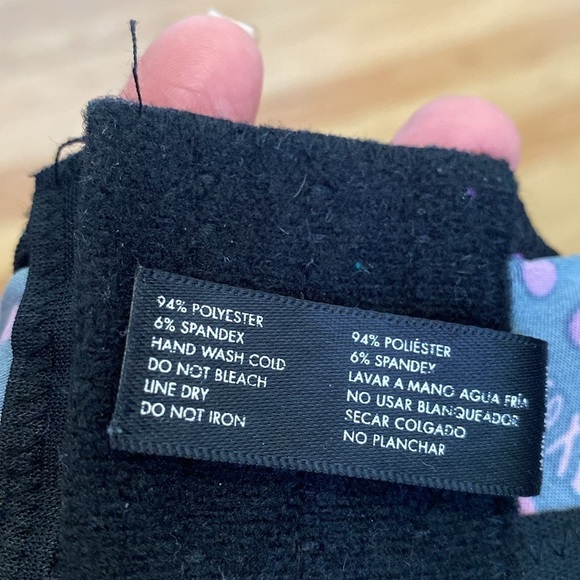 XOXO polka dot Print Bra Women’s 38C padded wire free Bow detail - Picture 7 of 7